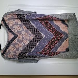 Maurcies Size 2 Patchwork blouse